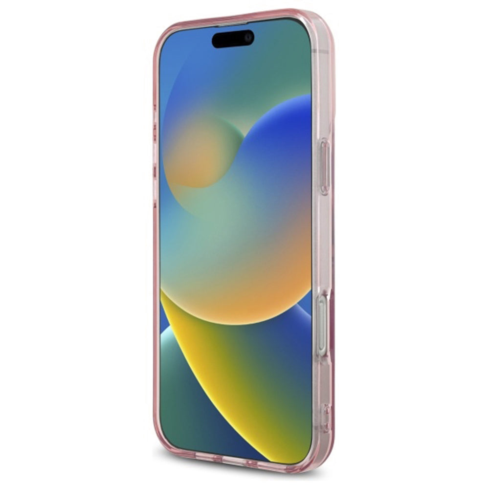 Калъф за Apple iPhone 16 Pro, Guess, IML Heart, Розов