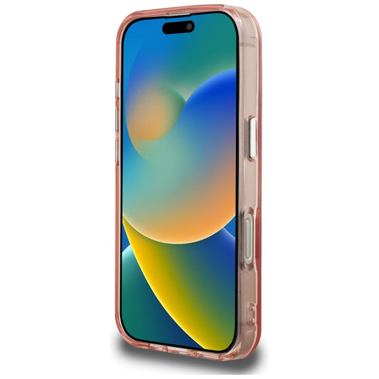 Калъф за Apple iPhone 16 Pro, Karl Lagerfeld, IML Aquarelle Logo Choupette, Розов