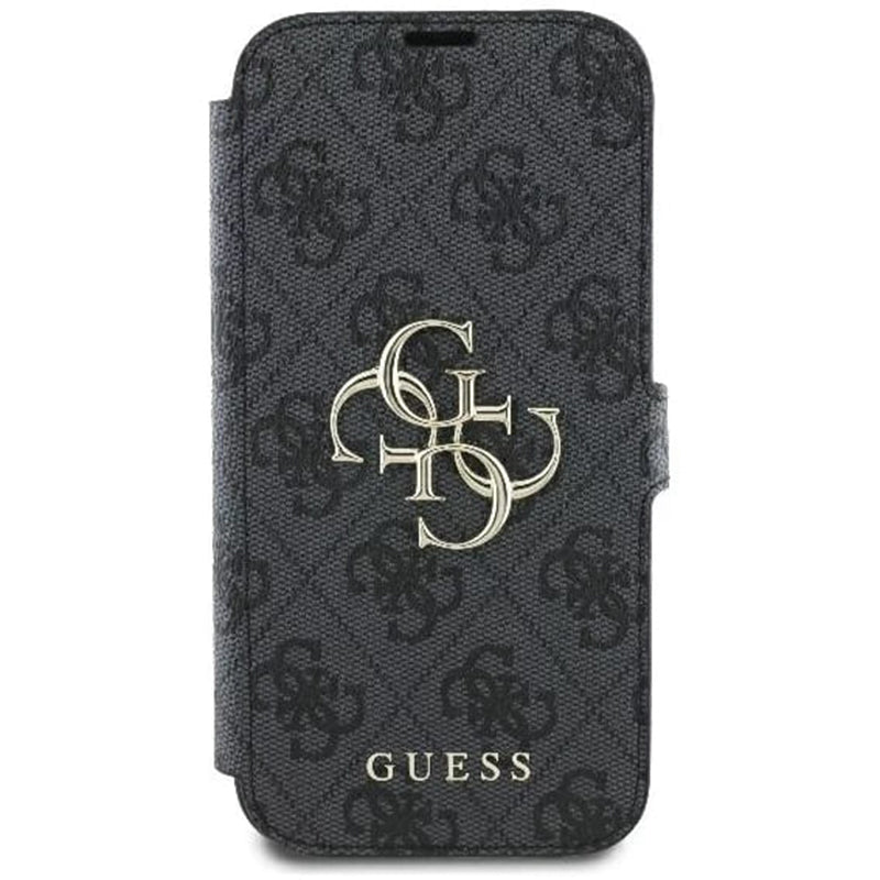 Калъф за Apple iPhone 16 Pro Max, Guess, 4G Book, Черен