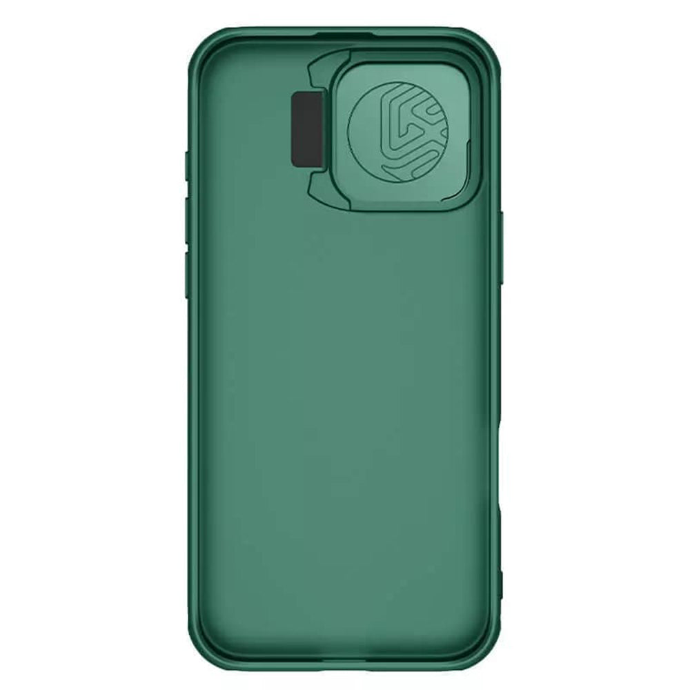 Калъф за Apple iPhone 16 Pro Max, Nillkin, CamShield Prop, Зелен