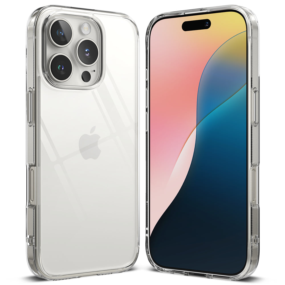 Калъф за Apple iPhone 16 Pro Max, Ringke, Fusion, Прозрачен