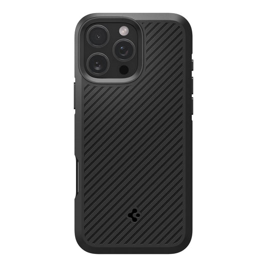Калъф за Apple iPhone 16 Pro Max, Spigen, Core Armor, Матово Черен