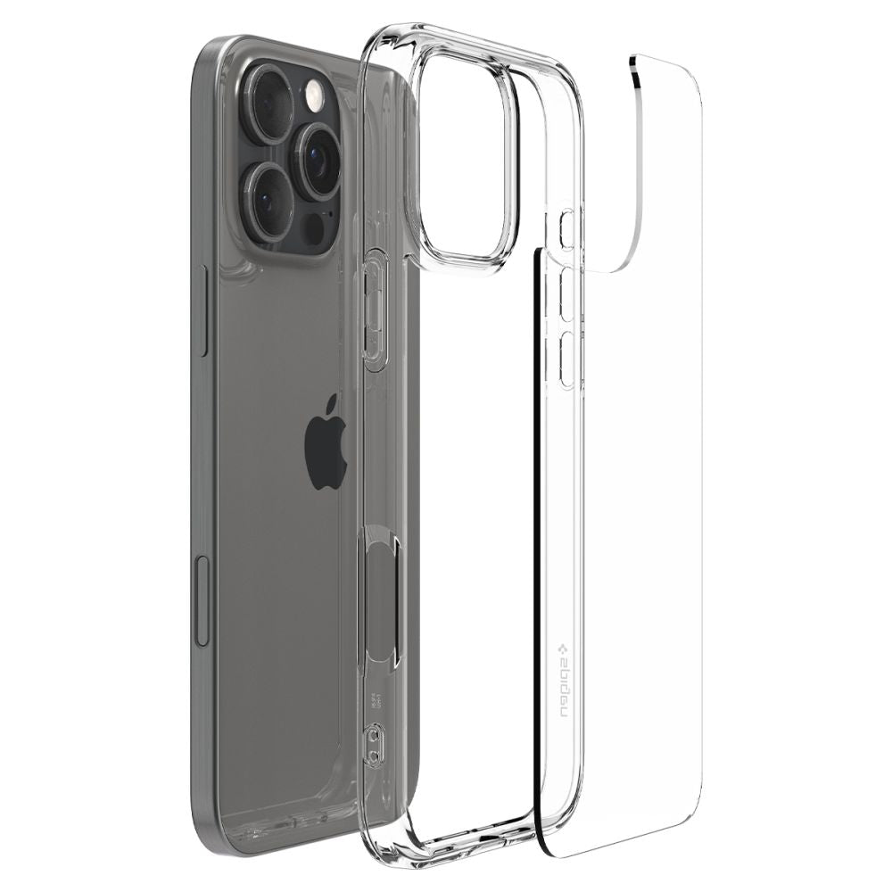 Калъф за Apple iPhone 16 Pro Max, Spigen, Ultra Hybrid, Прозрачен ACS07992