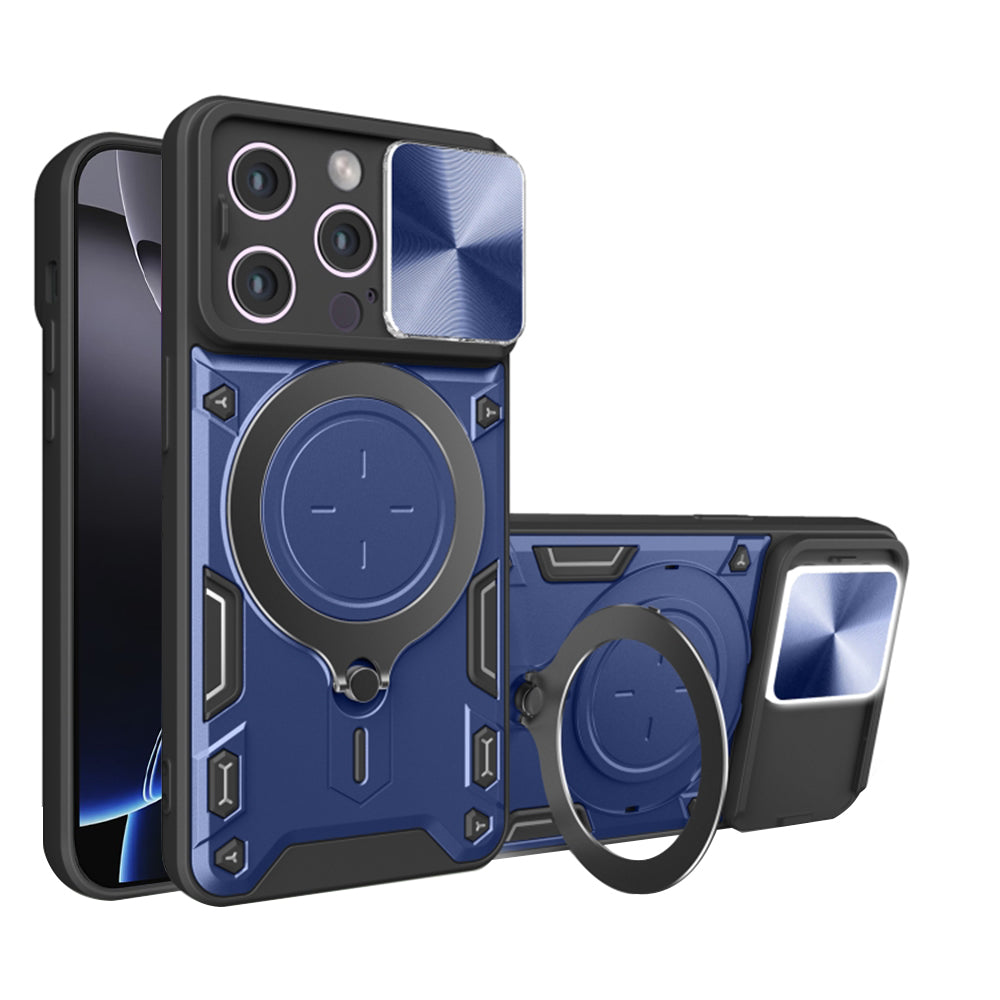 Калъф за Apple iPhone 16 Pro Max, Techsuit, CamGuard Pro, Син