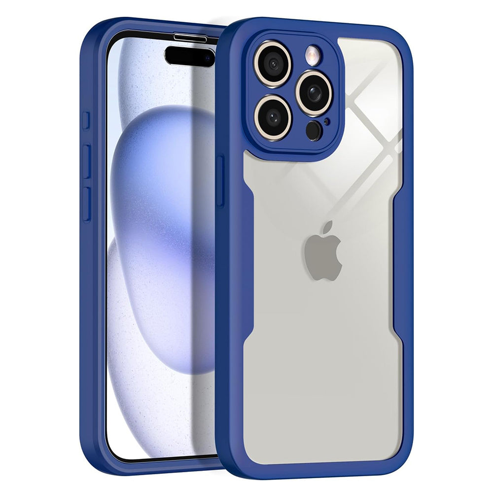 Калъф за Apple iPhone 16 Pro Max, Techsuit, ColorVerse 360, Син