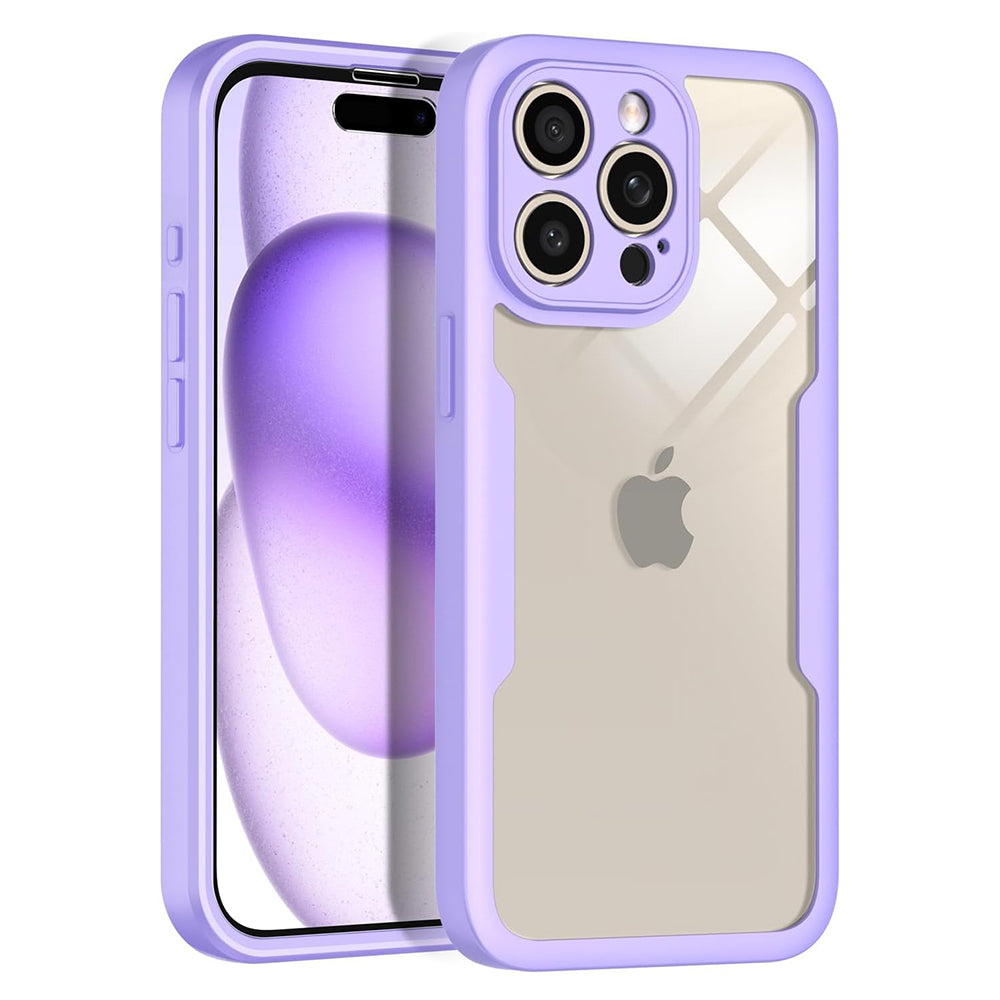 Калъф за Apple iPhone 16 Pro Max, Techsuit, ColorVerse 360, Лилав
