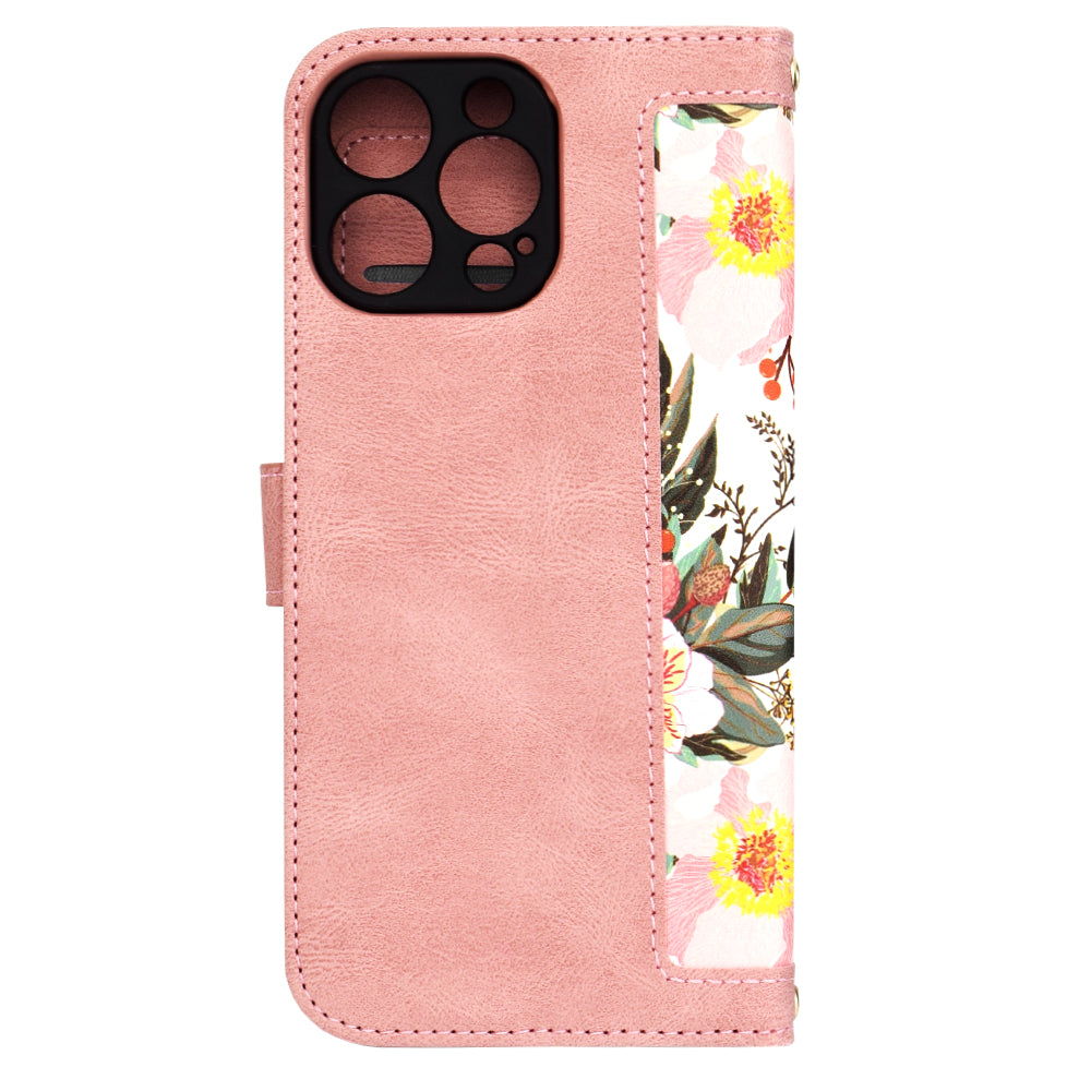 Калъф за Apple iPhone 16 Pro Max, Techsuit, FlipCraft, Розов