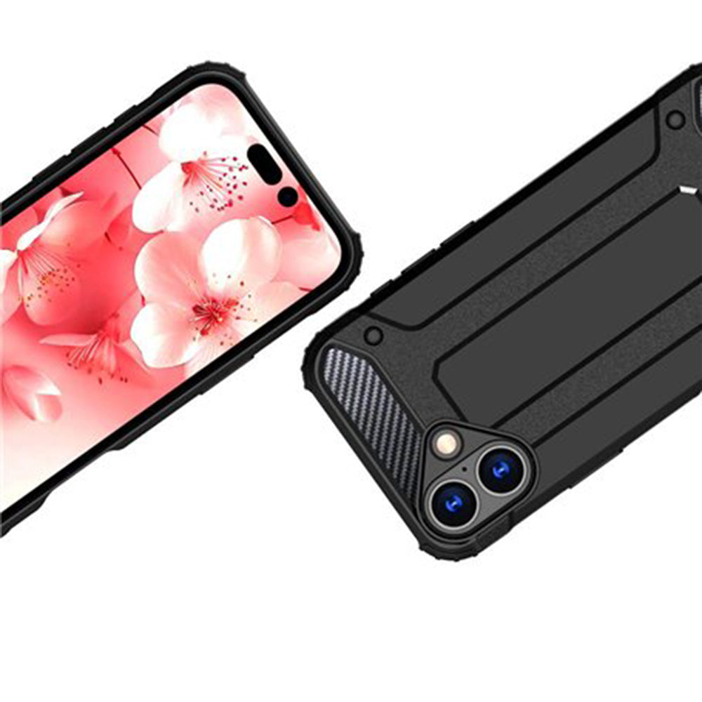 Калъф за Apple iPhone 16 Pro Max, Techsuit, Hybrid Armor, Черен