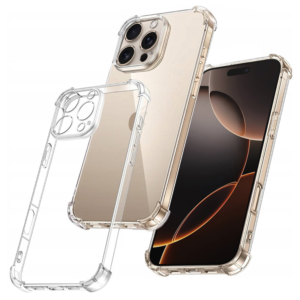 Калъф за Apple iPhone 16 Pro Max, Techsuit, Shockproof Clear, Прозрачен