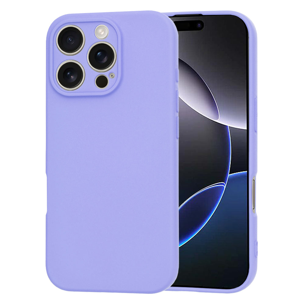 Калъф за Apple iPhone 16 Pro Max, Techsuit, SoftFlex, Светло лилав
