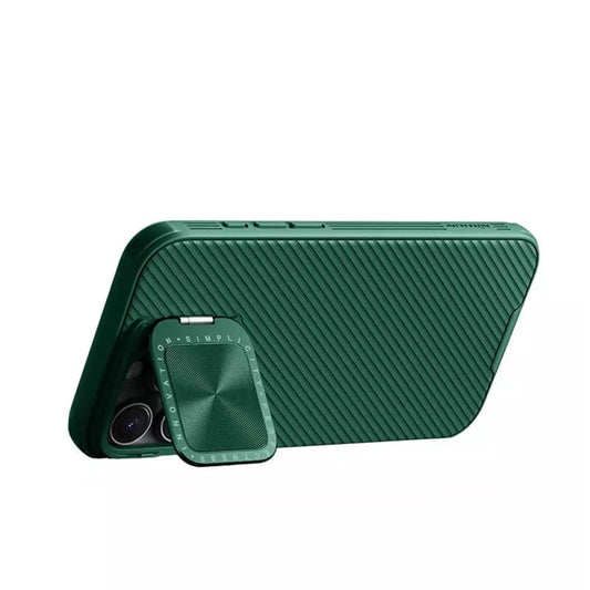 Калъф за Apple iPhone 16 Pro, Nillkin, CamShield Prop, Зелен