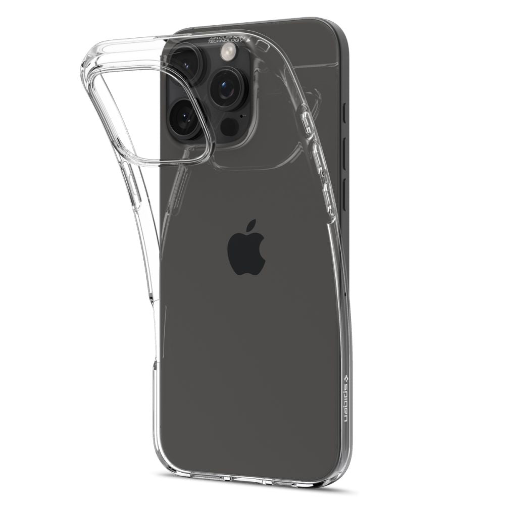 Калъф за Apple iPhone 16 Pro, Spigen, Liquid Crystal, Прозрачен ACS08112