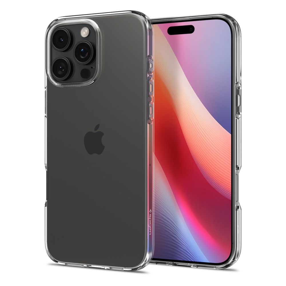 Калъф за Apple iPhone 16 Pro, Spigen, Liquid Crystal, Прозрачен ACS08112