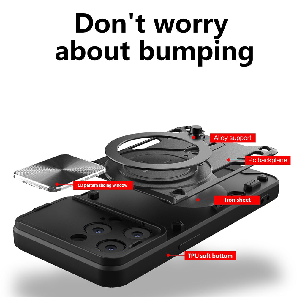 Калъф за Apple iPhone 16 Pro, Techsuit, CamGuard Pro, Син