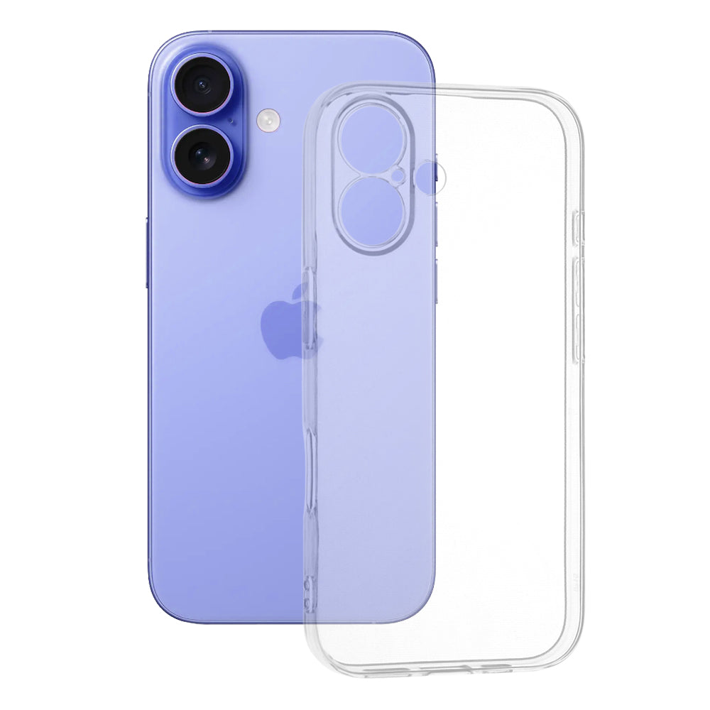 Калъф за Apple iPhone 16, Techsuit, Прозрачен, Прозрачност