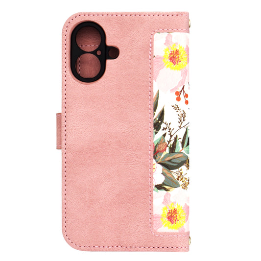 Калъф за Apple iPhone 16, Techsuit, FlipCraft, Розов