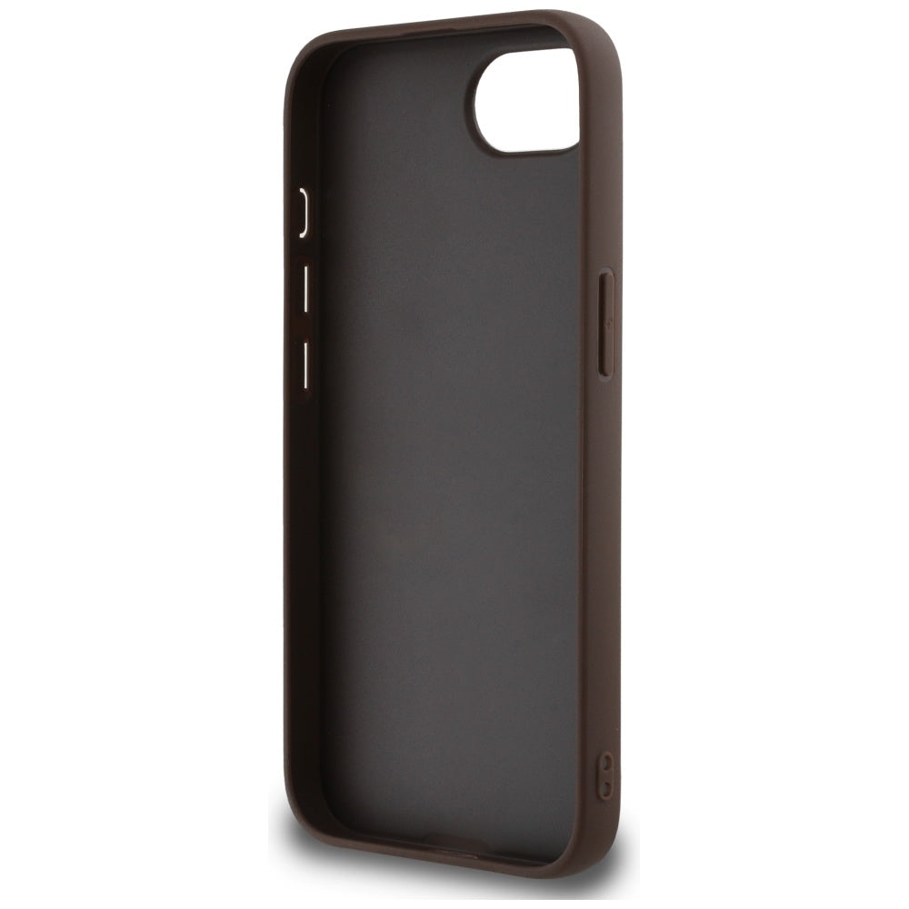 Калъф за Apple iPhone 17e / 16e, Guess, 4G Big Logo, Кафяв