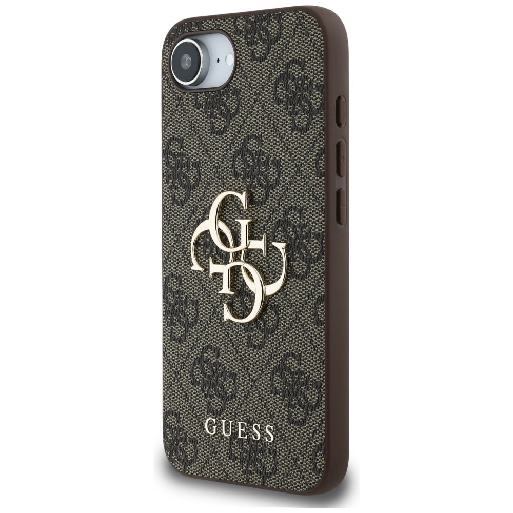 Калъф за Apple iPhone 17e / 16e, Guess, 4G Big Logo, Черен