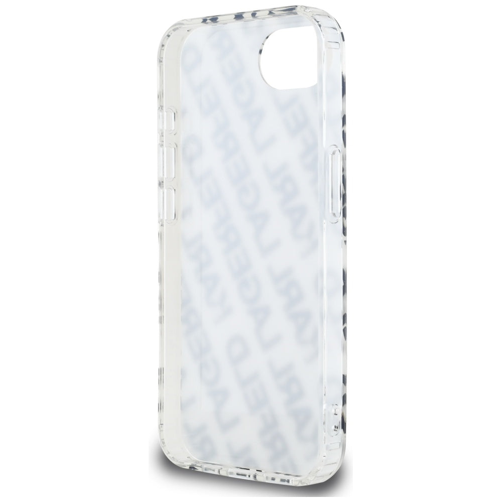 Калъф за Apple iPhone 17e / 16e, Karl Lagerfeld, IML Luxury Gold Fullover Logo, Златист