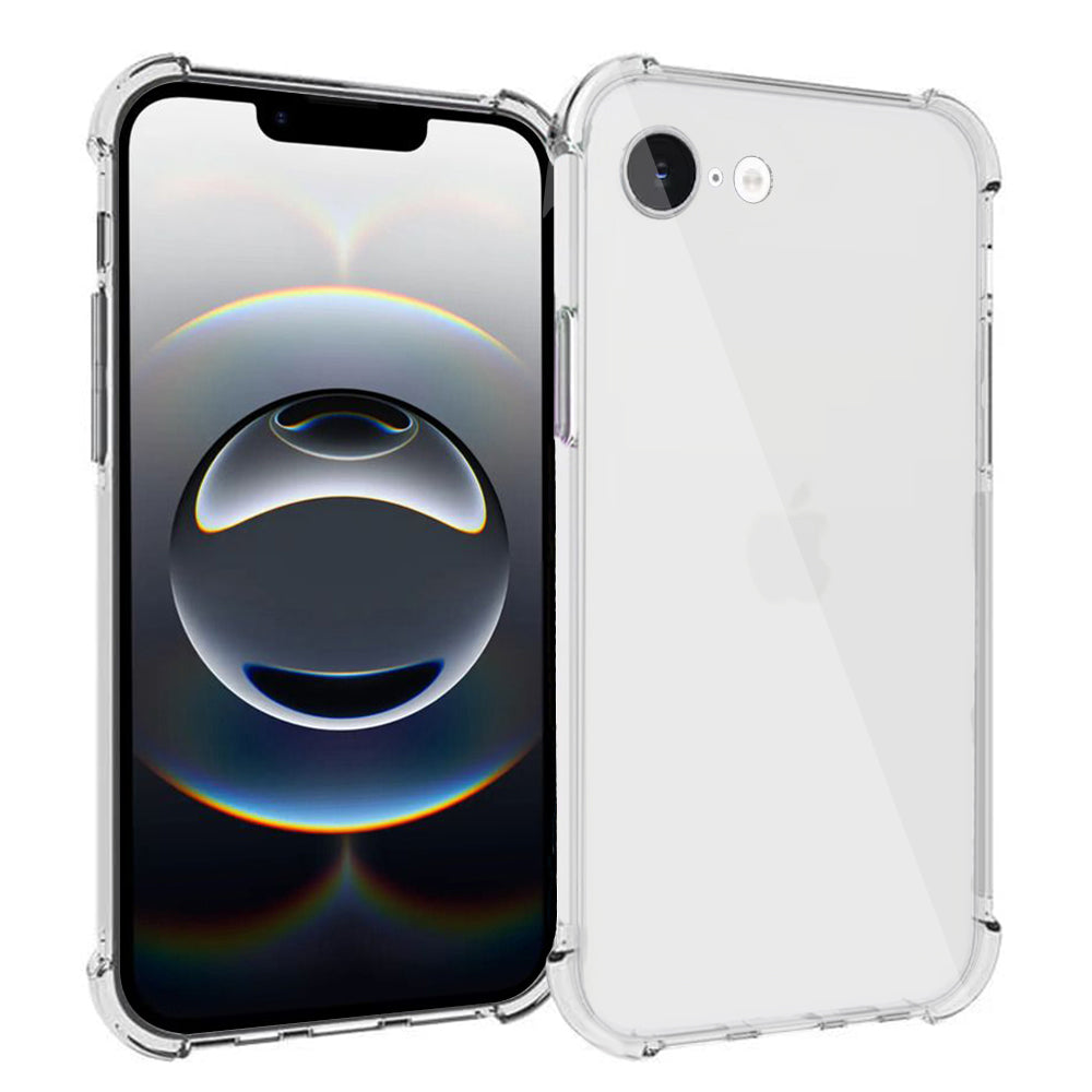 Калъф за Apple iPhone 17e / 16e, Techsuit, Shockproof Clear, Прозрачен