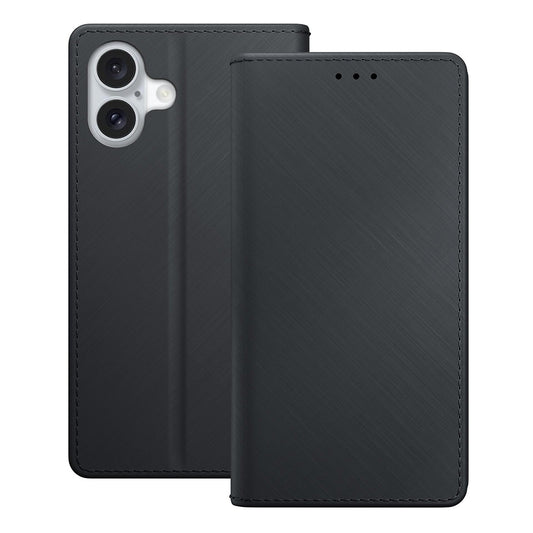 Калъф за Apple iPhone 17, 3MK, Wallet, Черен