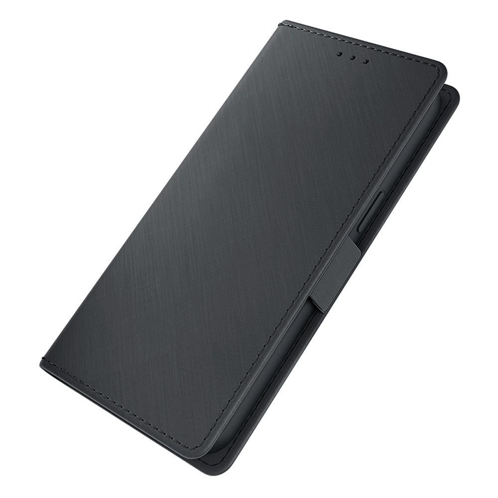 Калъф за Apple iPhone 17 Air, 3MK, Wallet, Черен