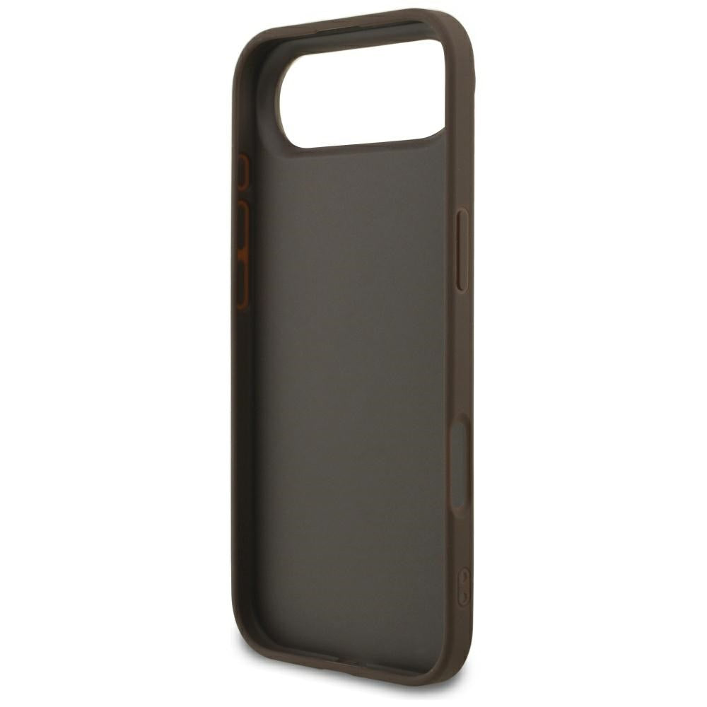 Калъф за Apple iPhone 17 Air, Guess, 4G Big Logo, Кафяв