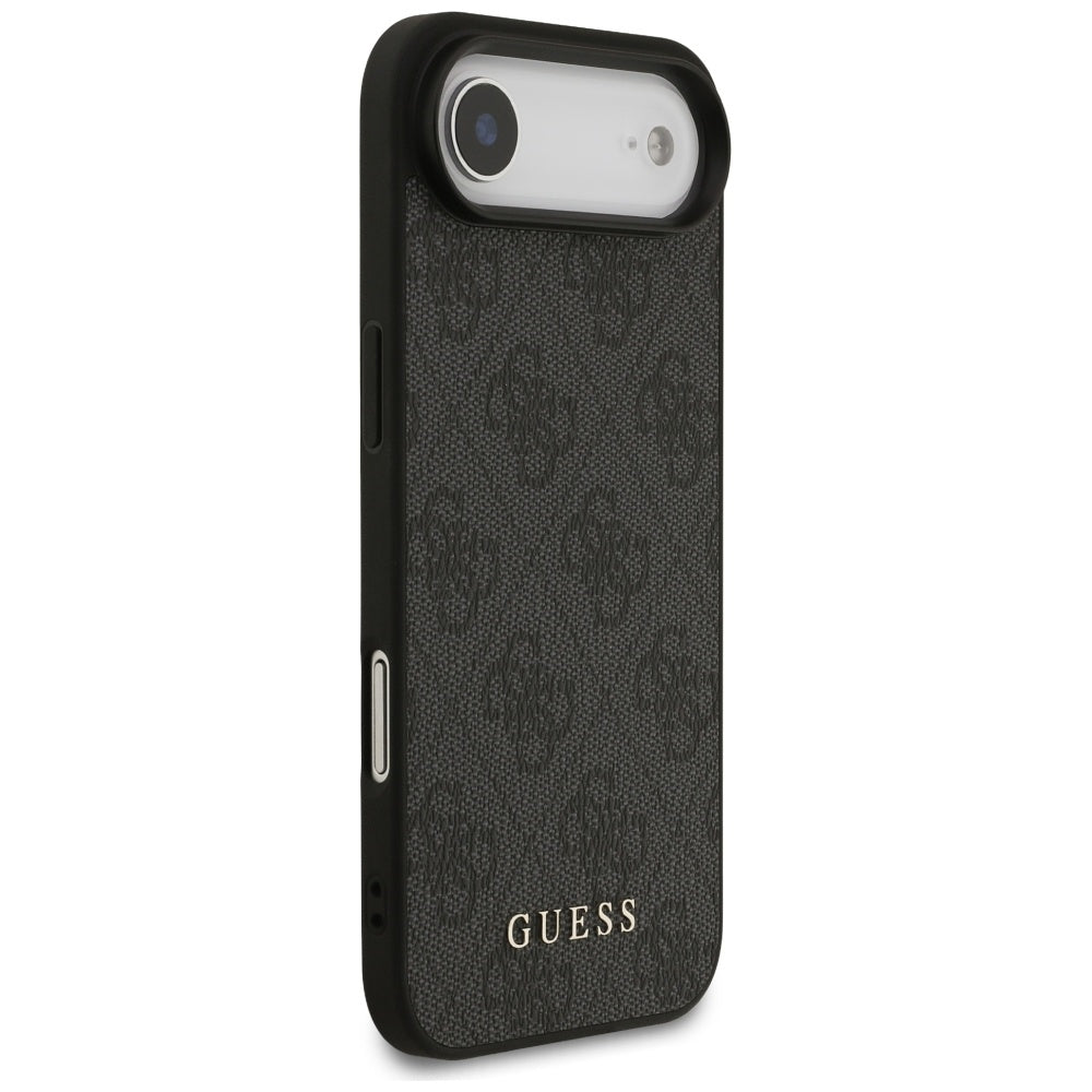 Калъф за Apple iPhone 17 Air, Guess, 4G Classic, Черен