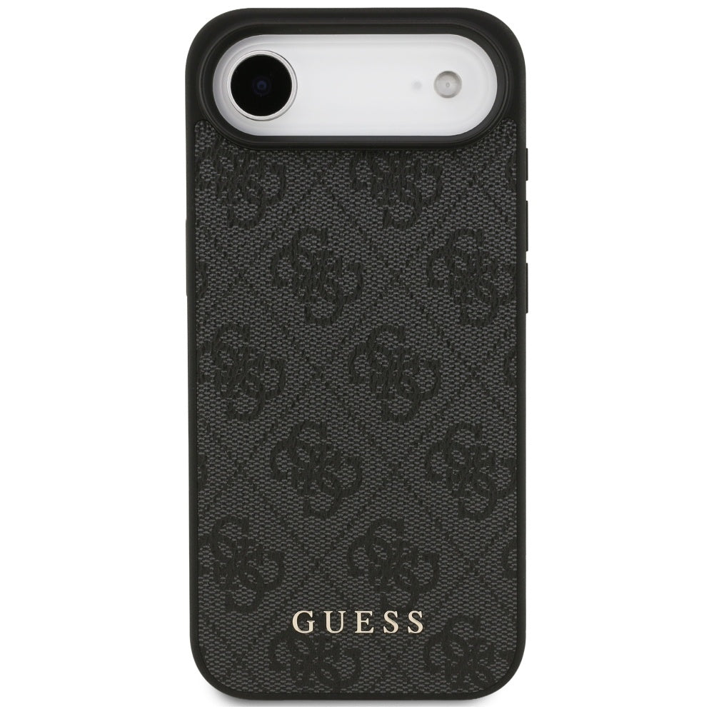 Калъф за Apple iPhone 17 Air, Guess, 4G Classic, Черен