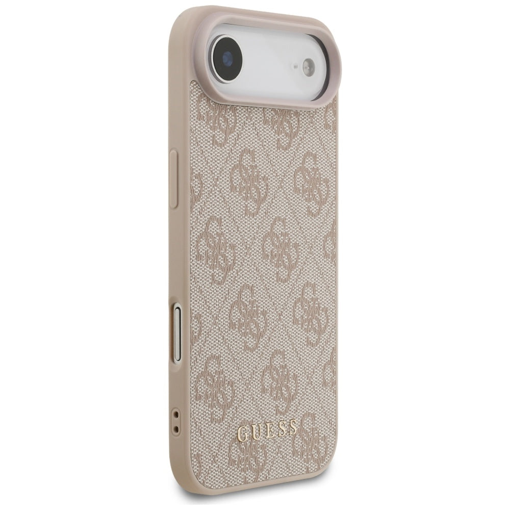 Калъф за Apple iPhone 17 Air, Guess, 4G Classic, Розов