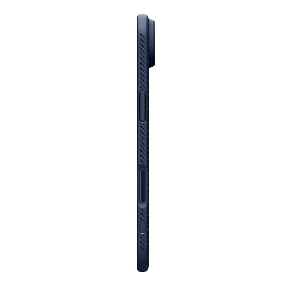 Калъф за Apple iPhone 17 Air, Spigen, Liquid Air, Тъмносин ACS10303