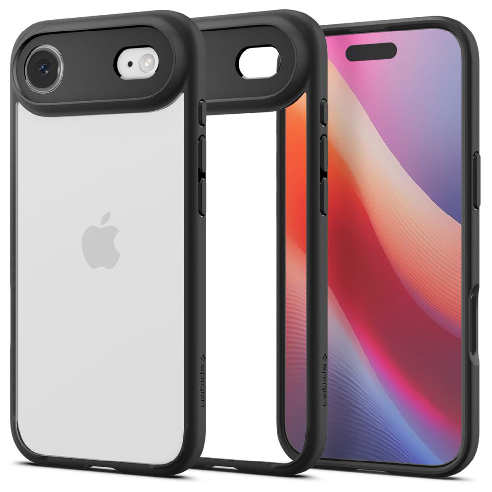 Калъф за Apple iPhone 17 Air, Spigen, Ultra Hybrid, Матово черен ACS10310