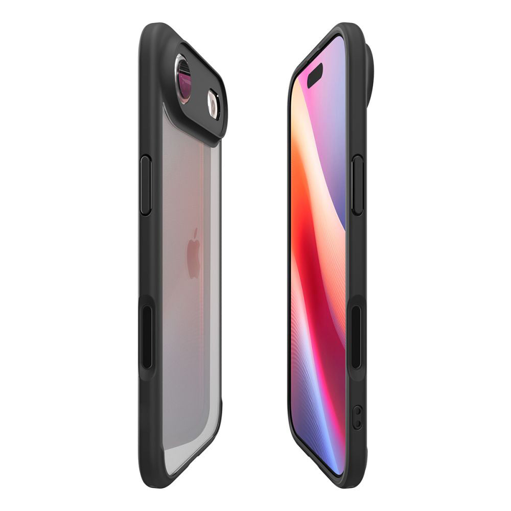 Калъф за Apple iPhone 17 Air, Spigen, Ultra Hybrid, Матово черен ACS10310