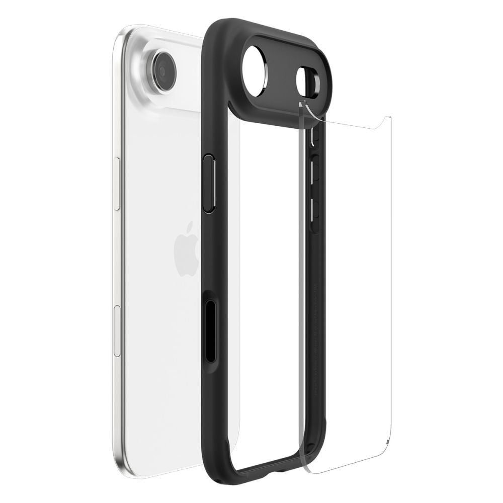 Калъф за Apple iPhone 17 Air, Spigen, Ultra Hybrid, Матово черен ACS10310