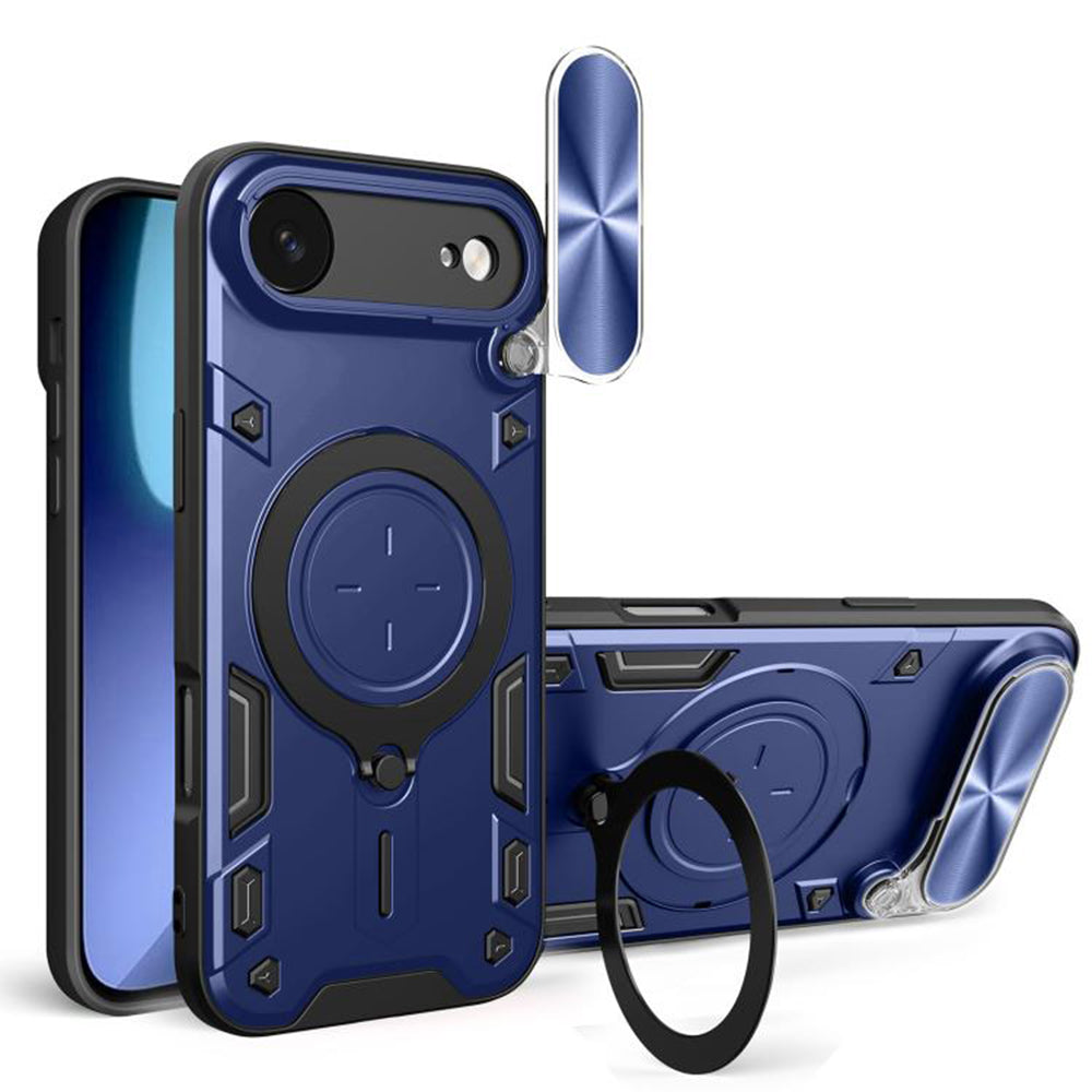 Калъф за Apple iPhone 17 Air, Techsuit, CamGuard Pro, Син