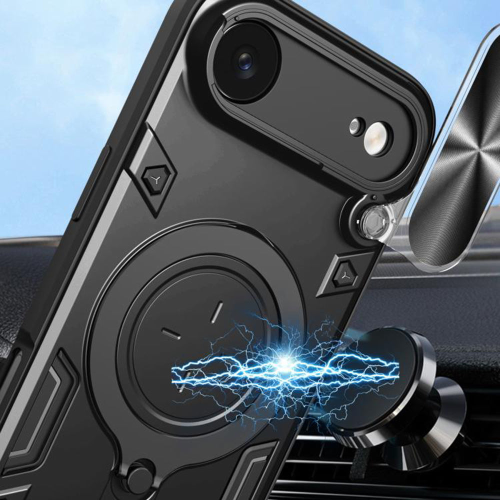 Калъф за Apple iPhone 17 Air, Techsuit, CamGuard Pro, Розово Злато