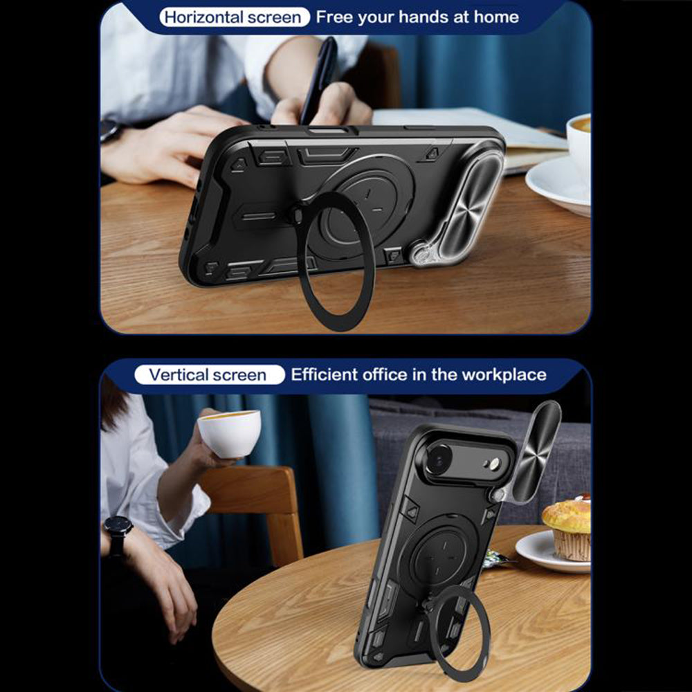 Калъф за Apple iPhone 17 Air, Techsuit, CamGuard Pro, Розово Злато