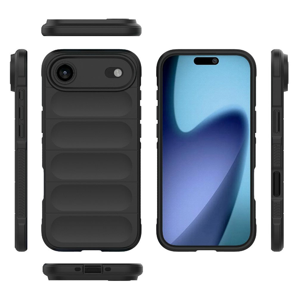 Калъф за Apple iPhone 17 Air, Techsuit, Magic Shield, Черен