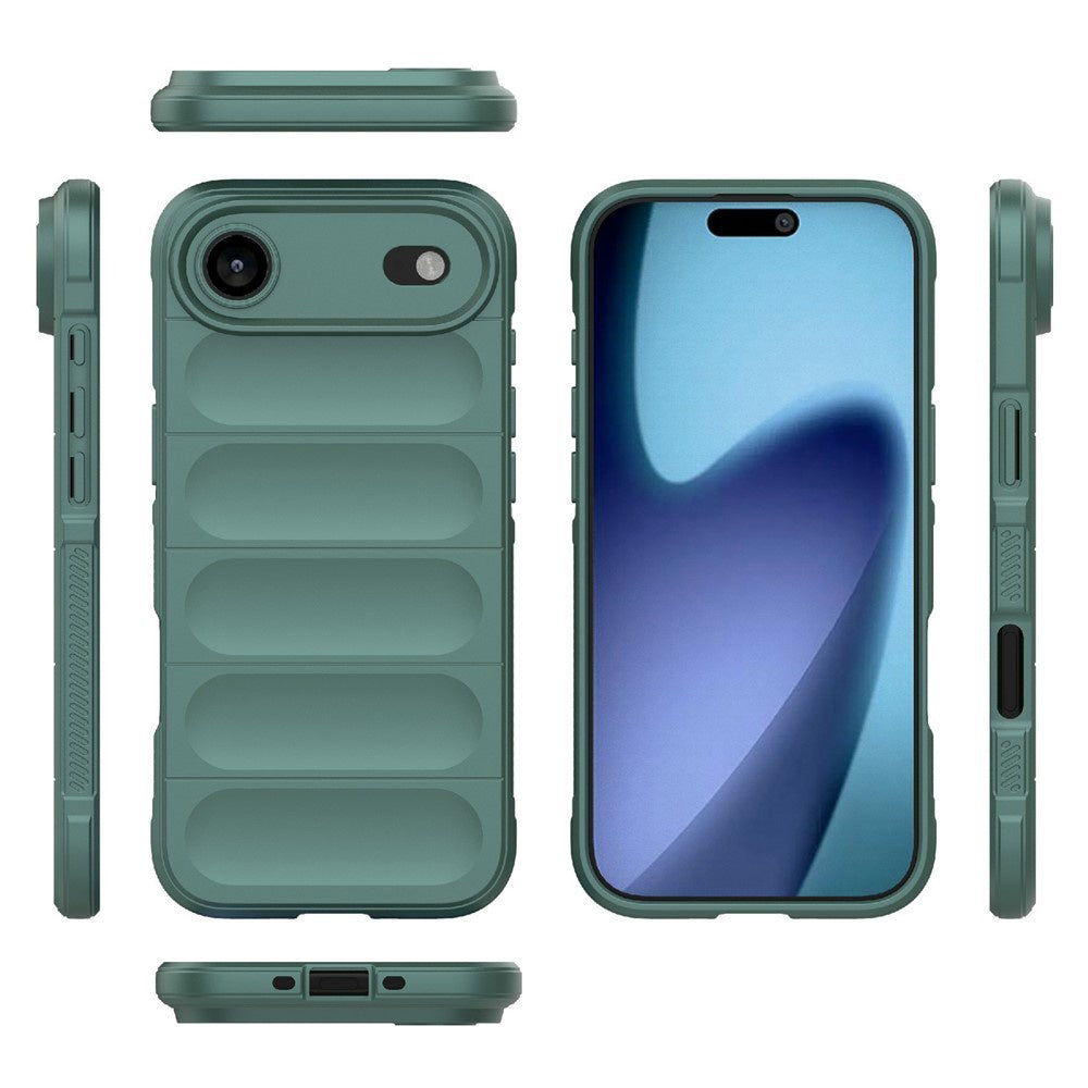 Калъф за Apple iPhone 17 Air, Techsuit, Magic Shield, Зелен