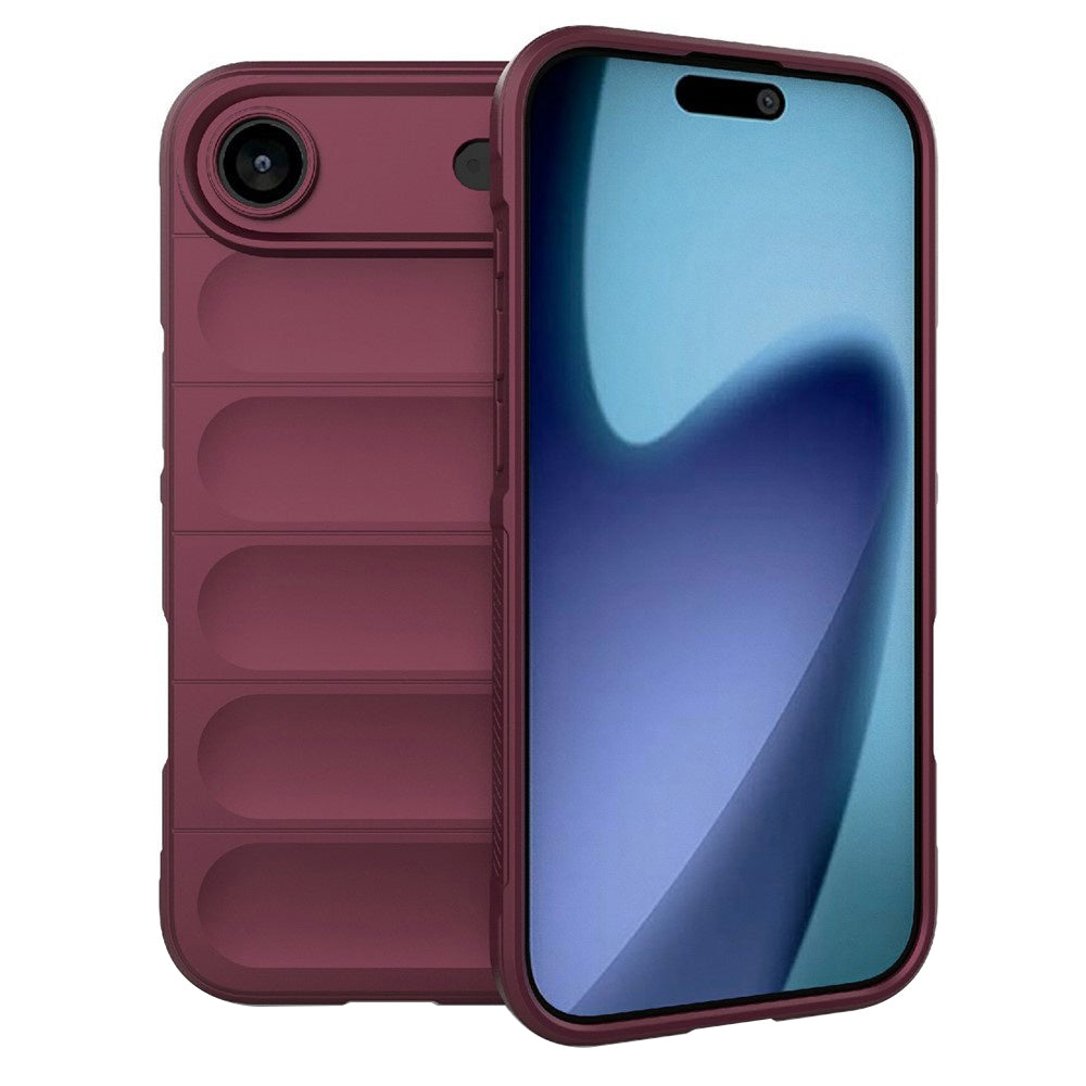 Калъф за Apple iPhone 17 Air, Techsuit, Magic Shield, Вишнев