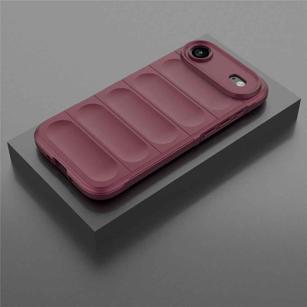 Калъф за Apple iPhone 17 Air, Techsuit, Magic Shield, Вишнев