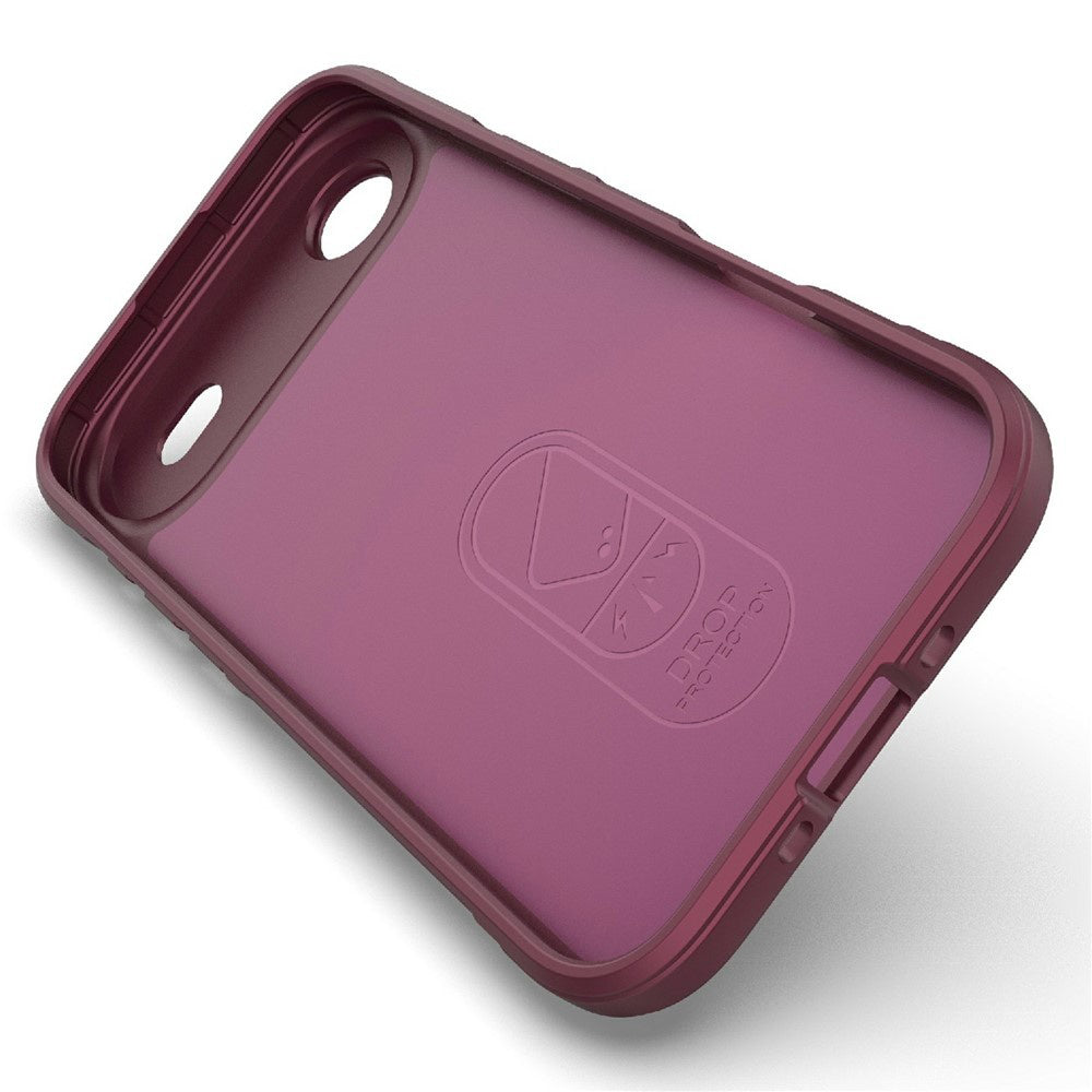 Калъф за Apple iPhone 17 Air, Techsuit, Magic Shield, Вишнев