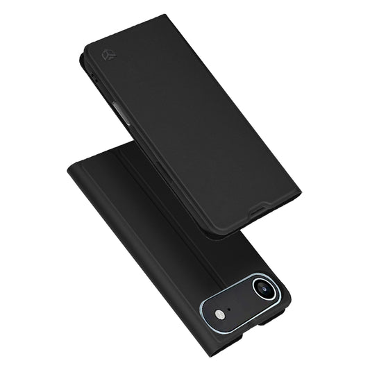 Калъф за Apple iPhone 17 Air, Techsuit, Magskin Book, Черен