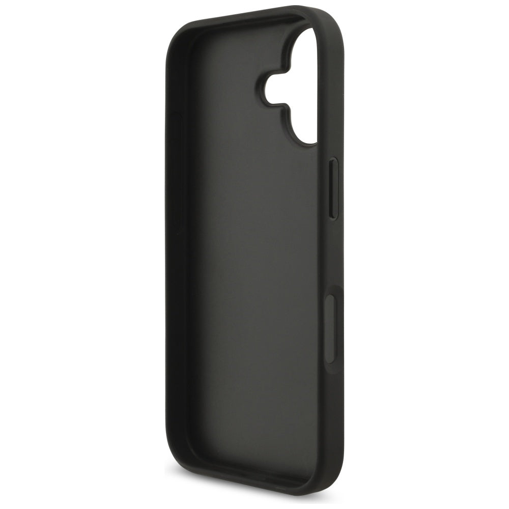 Калъф за Apple iPhone 17, Guess, 4G Big Logo, Черен