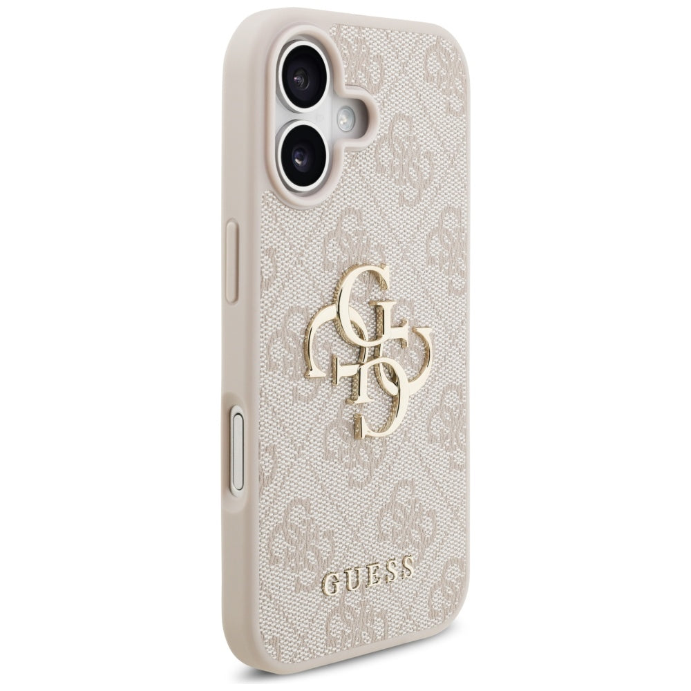 Калъф за Apple iPhone 17, Guess, 4G Big Logo, Розов