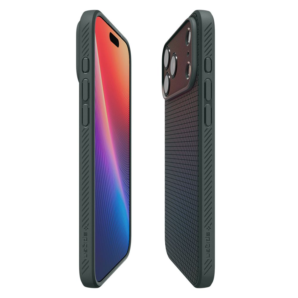 Калъф за Apple iPhone 17 Pro Max, Spigen, Liquid Air, зелен ACS10267
