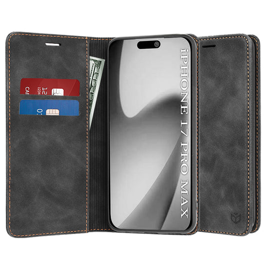 Калъф за Apple iPhone 17 Pro Max, Techsuit, Confy, Черен