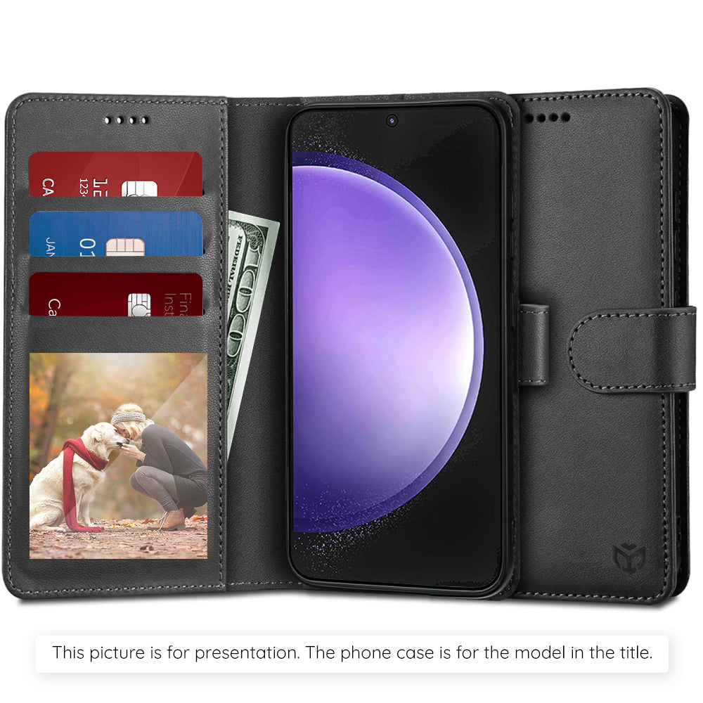 Калъф за Apple iPhone 17 Pro Max, Techsuit, Diary Book, Черен