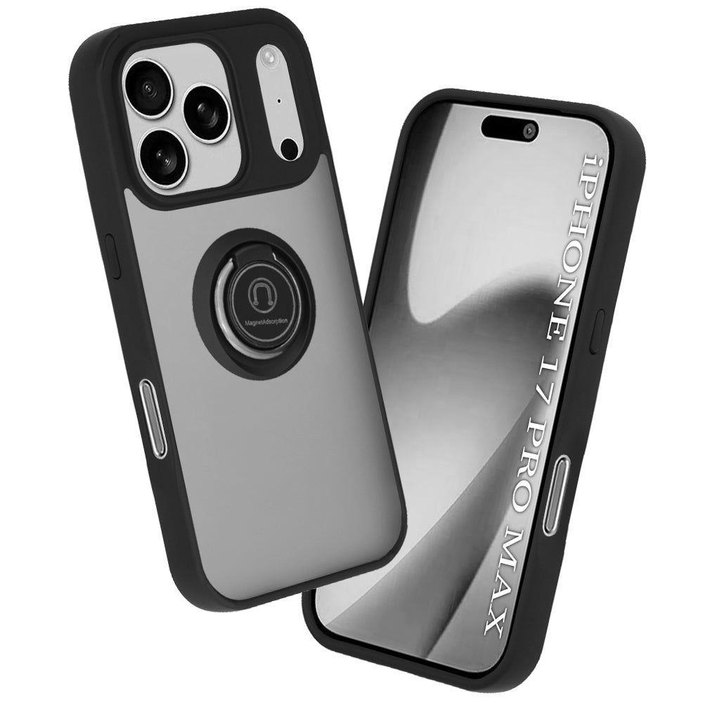 Калъф за Apple iPhone 17 Pro Max, Techsuit, Glinth, Черен