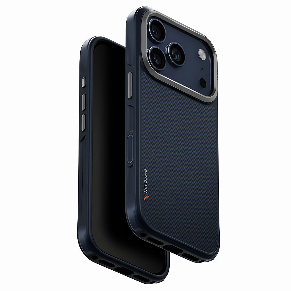 Калъф MagSafe за Apple iPhone 17 Pro Max, UNIQ, Keva MagClick, Тъмносин